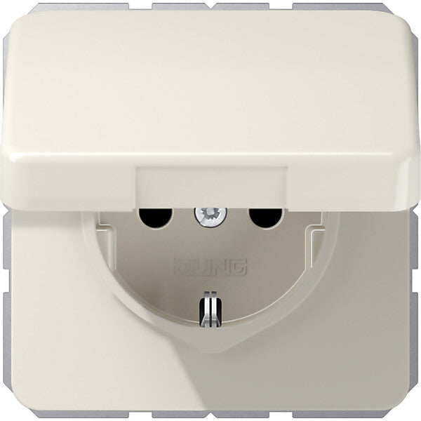 JUNG SCHUKO-Steckdose 16A 250V Klappdeckel CD 1520 BFKIKL